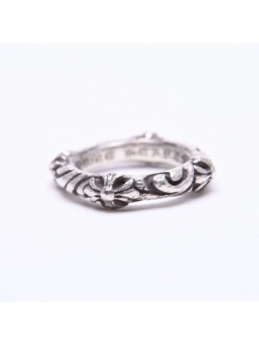 Chrome Hearts Sbt Band Ring 925 Sterling Silver